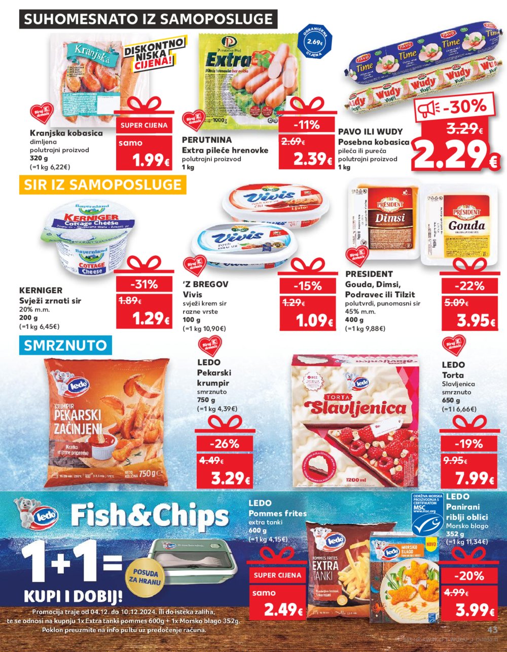 Kaufland katalog Akcija 04.11.-10.12.2024. Virovitica