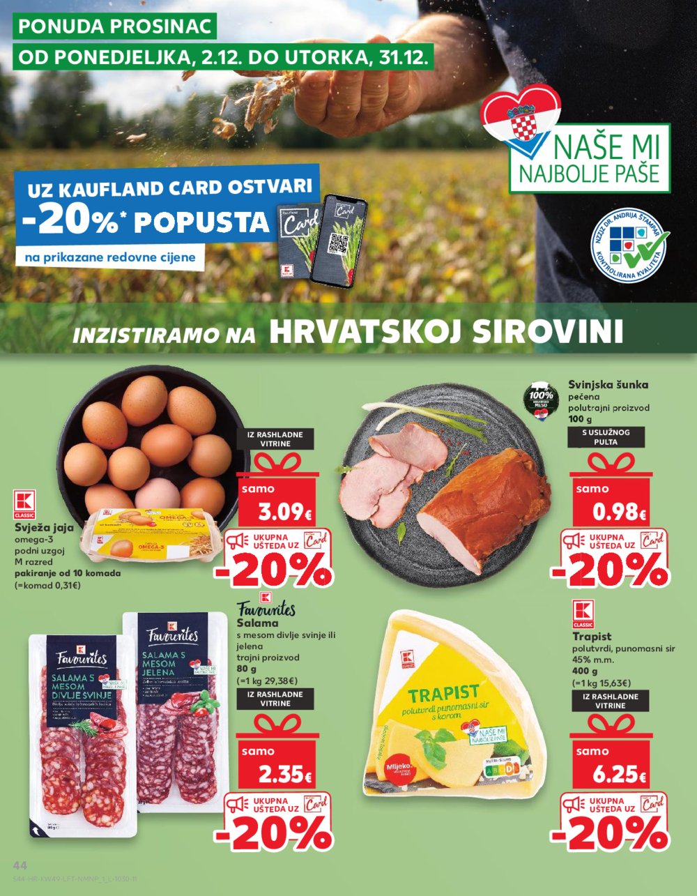 Kaufland katalog Akcija 04.11.-10.12.2024. Virovitica