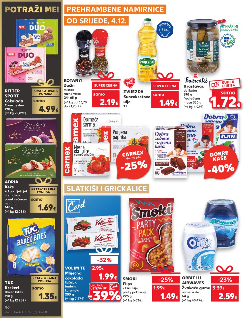 Kaufland katalog Akcija 04.11.-10.12.2024. Virovitica