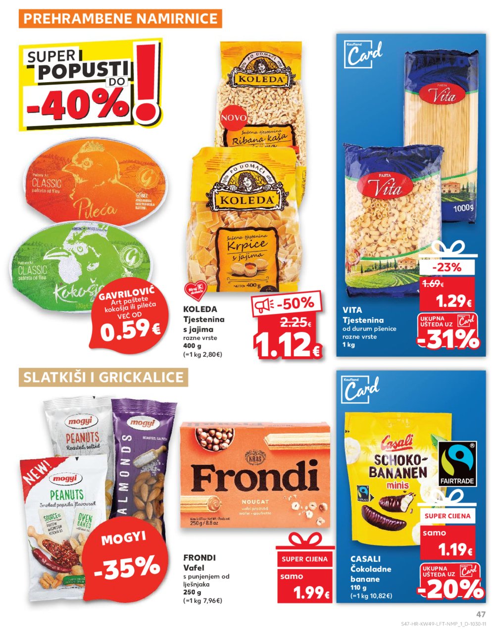 Kaufland katalog Akcija 04.11.-10.12.2024. Virovitica