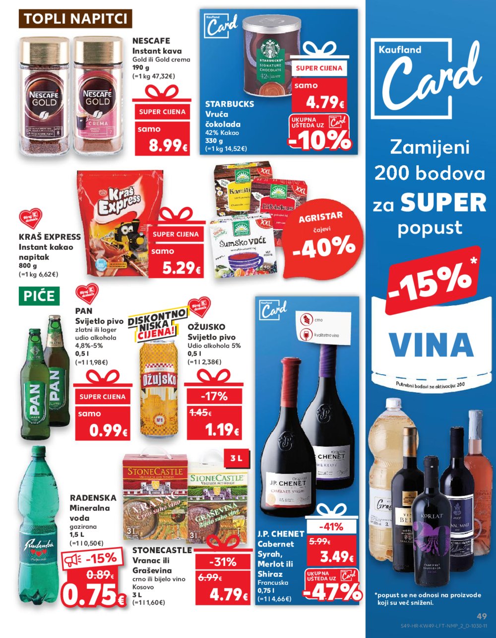 Kaufland katalog Akcija 04.11.-10.12.2024. Virovitica