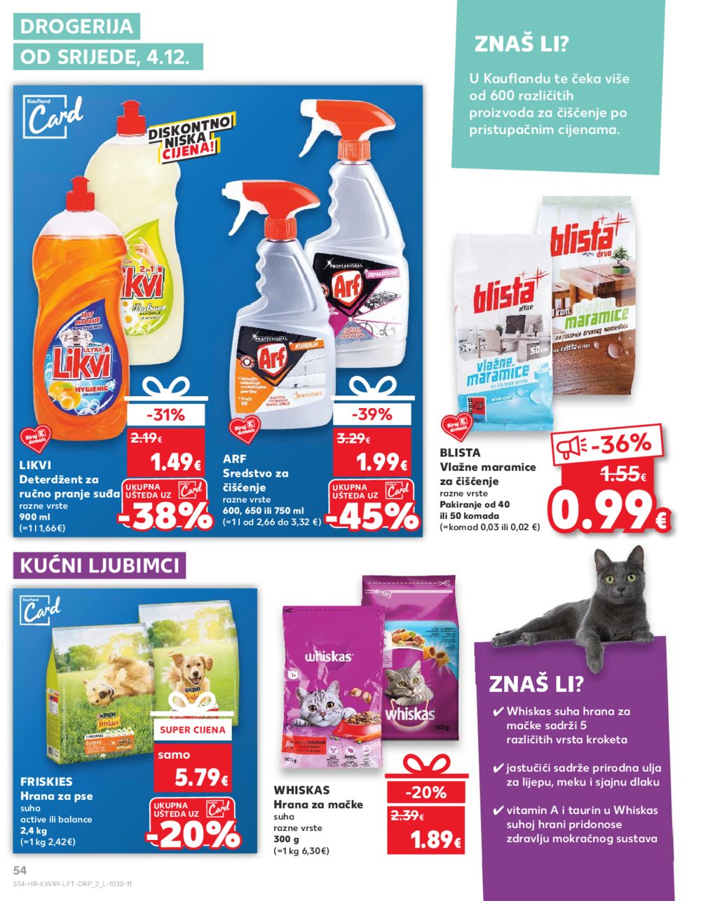 Kaufland katalog Akcija 04.11.-10.12.2024. Virovitica