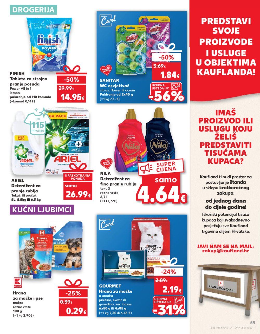 Kaufland katalog Akcija 04.11.-10.12.2024. Virovitica