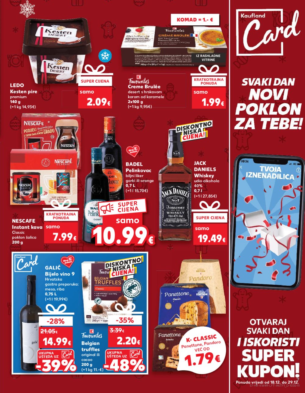 Kaufland katalog Akcija 04.11.-10.12.2024. Virovitica