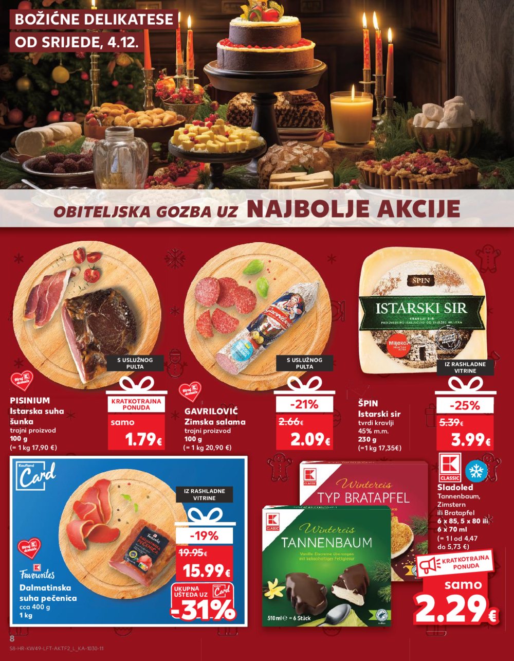 Kaufland katalog Akcija 04.11.-10.12.2024. Virovitica