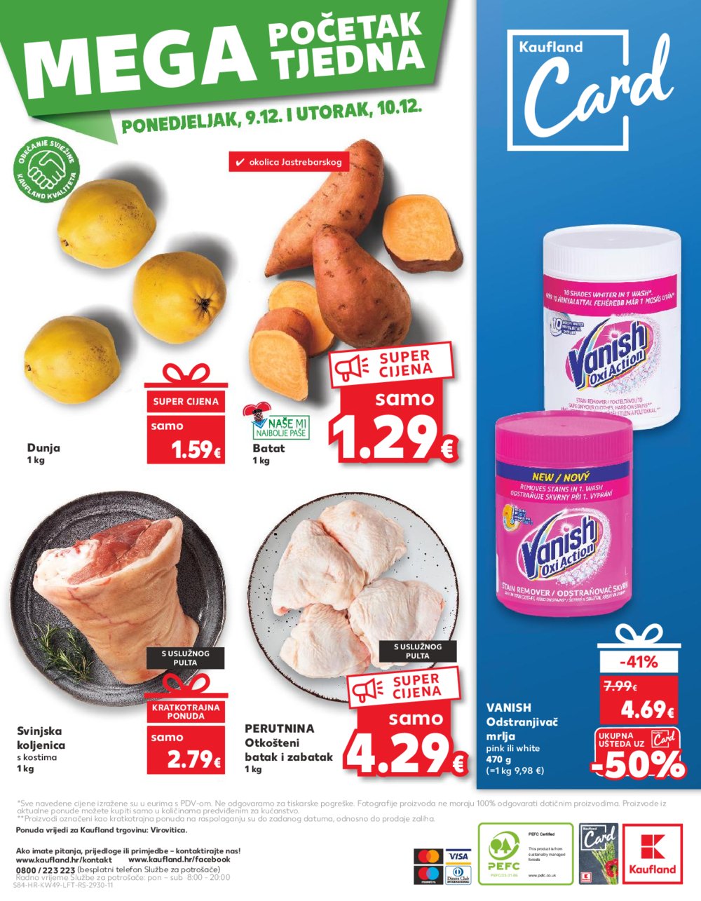 Kaufland katalog Akcija 04.11.-10.12.2024. Virovitica