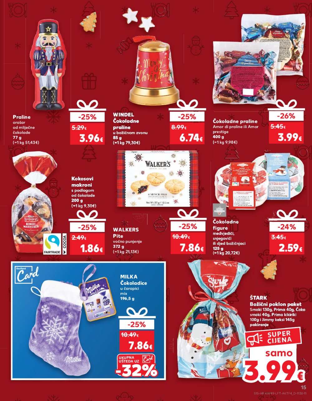 Kaufland katalog Akcija 04.12.-10.12.2024. Odabrane poslovnice