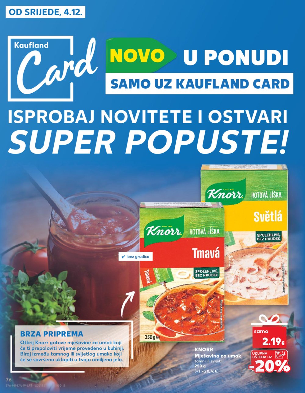 Kaufland katalog Akcija 04.12.-10.12.2024. Odabrane poslovnice