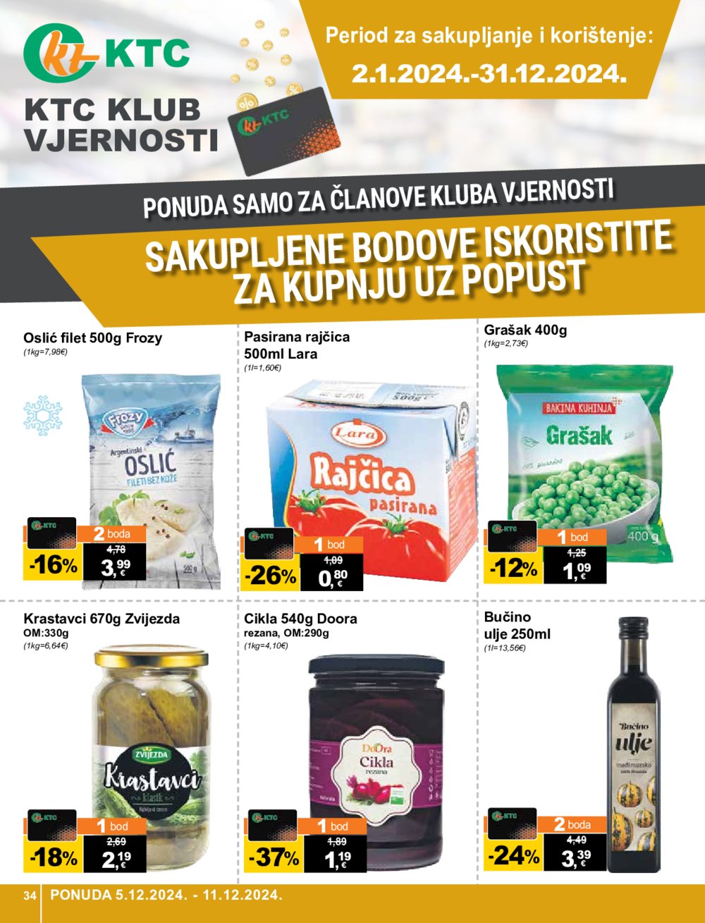 KTC katalog Široka potrošnja 05.12.-11.12.2024.