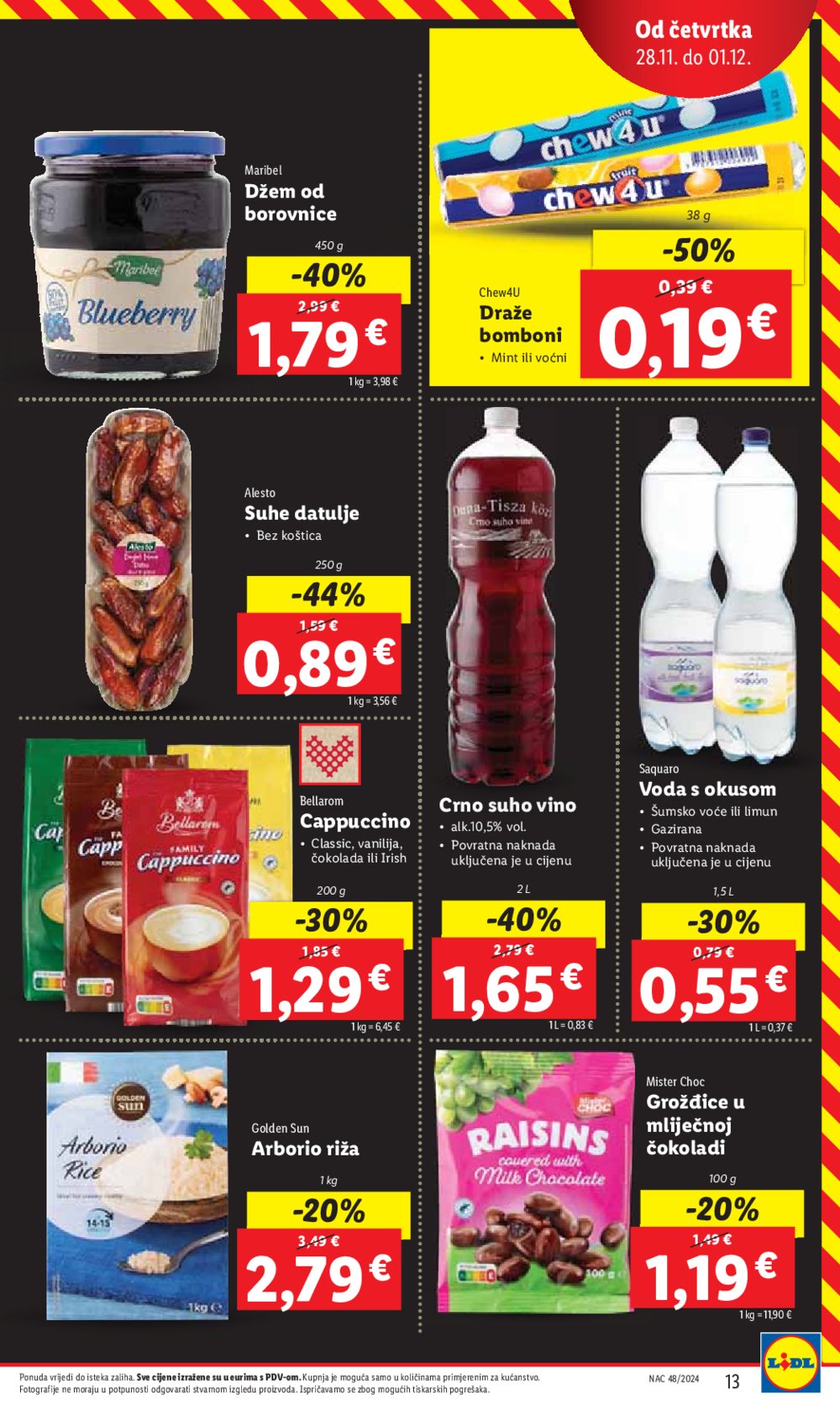 Lidl super ponuda od četvrtka 28.11.-01.12.2024.