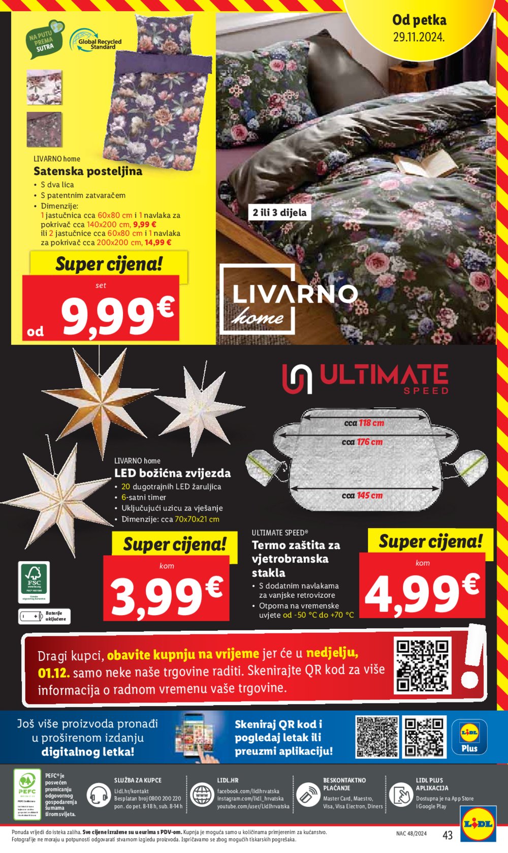 Lidl super ponuda od četvrtka 28.11.-01.12.2024.