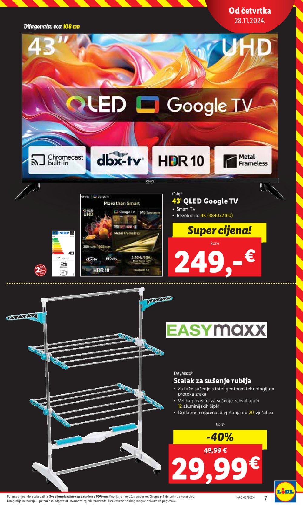 Lidl super ponuda od četvrtka 28.11.-01.12.2024.