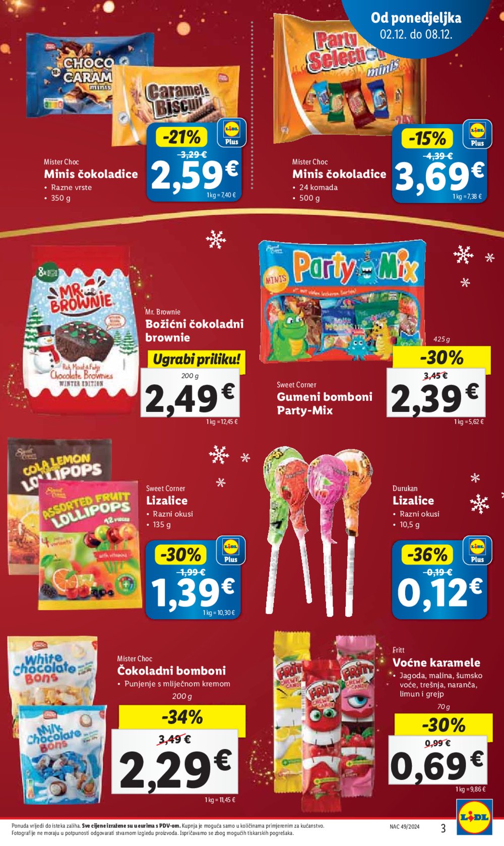 Lidl super ponuda od ponedjeljka 02.12.-08.12.2024.