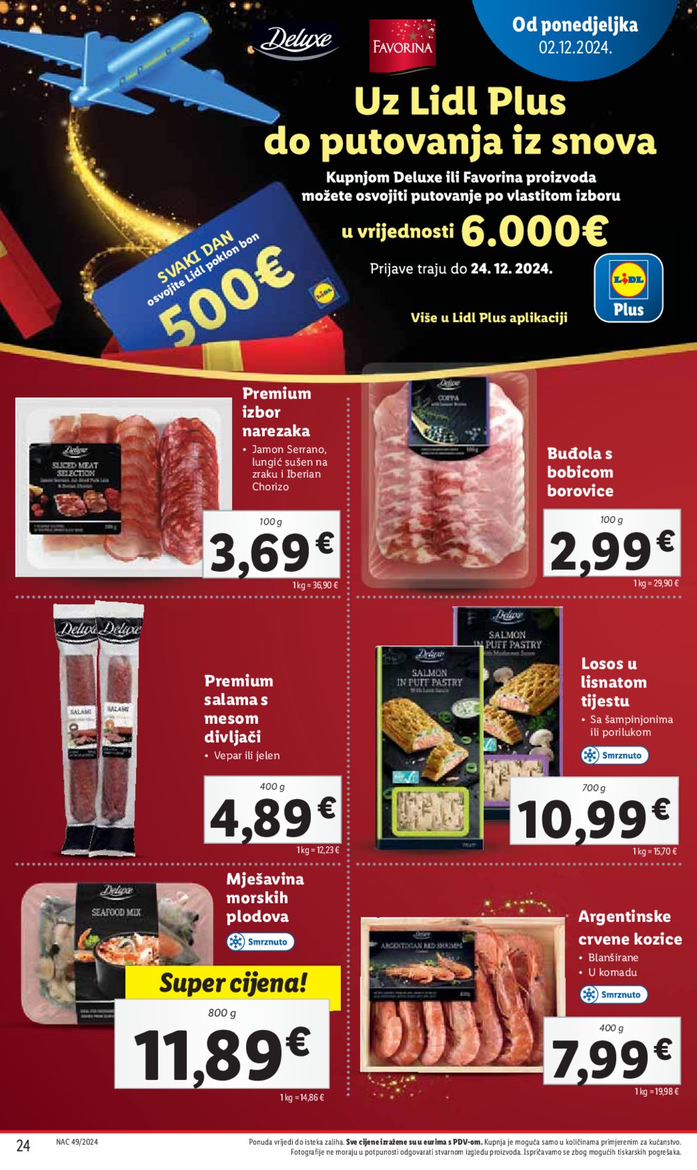 Lidl super ponuda od ponedjeljka 02.12.-08.12.2024.