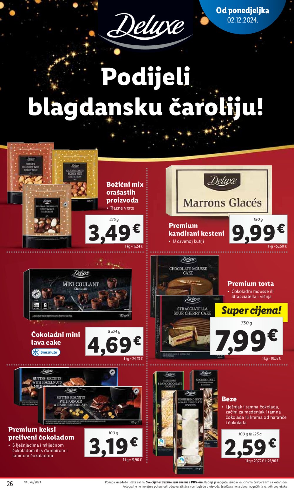 Lidl super ponuda od ponedjeljka 02.12.-08.12.2024.