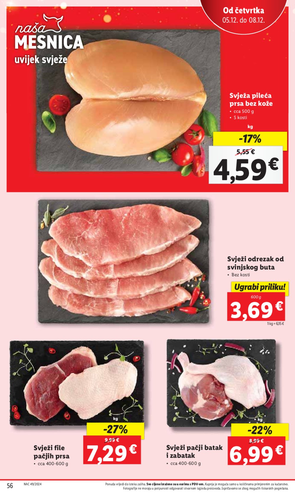 Lidl super ponuda od ponedjeljka 02.12.-08.12.2024.