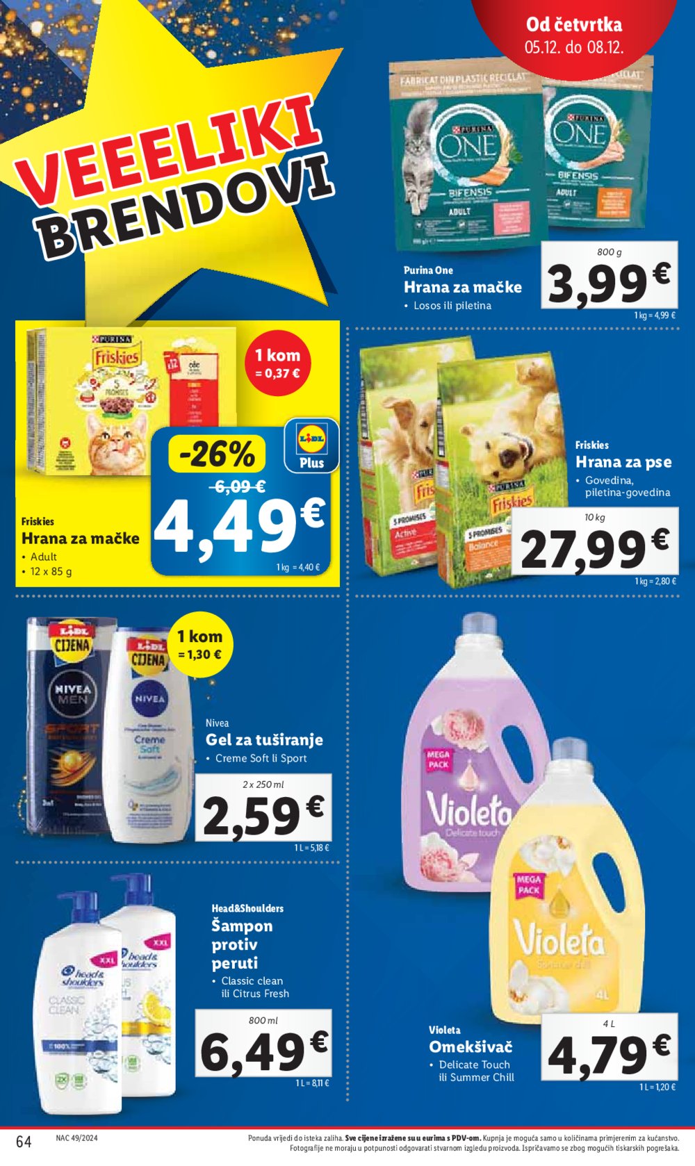 Lidl super ponuda od ponedjeljka 02.12.-08.12.2024.