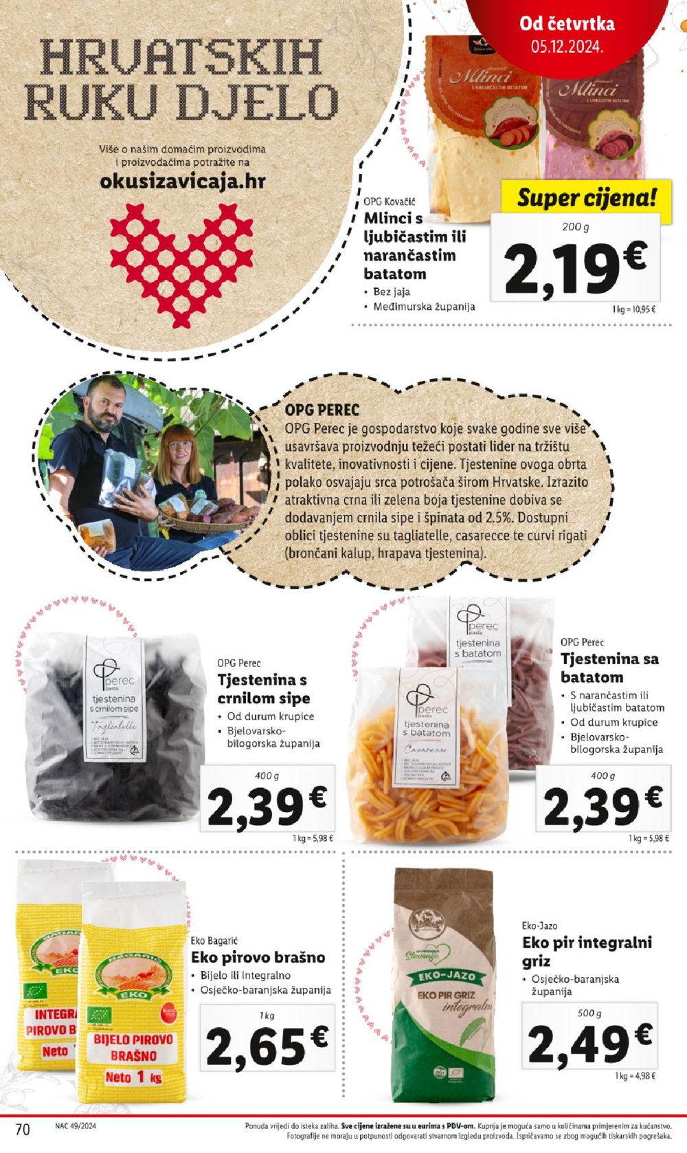 Lidl super ponuda od ponedjeljka 02.12.-08.12.2024.