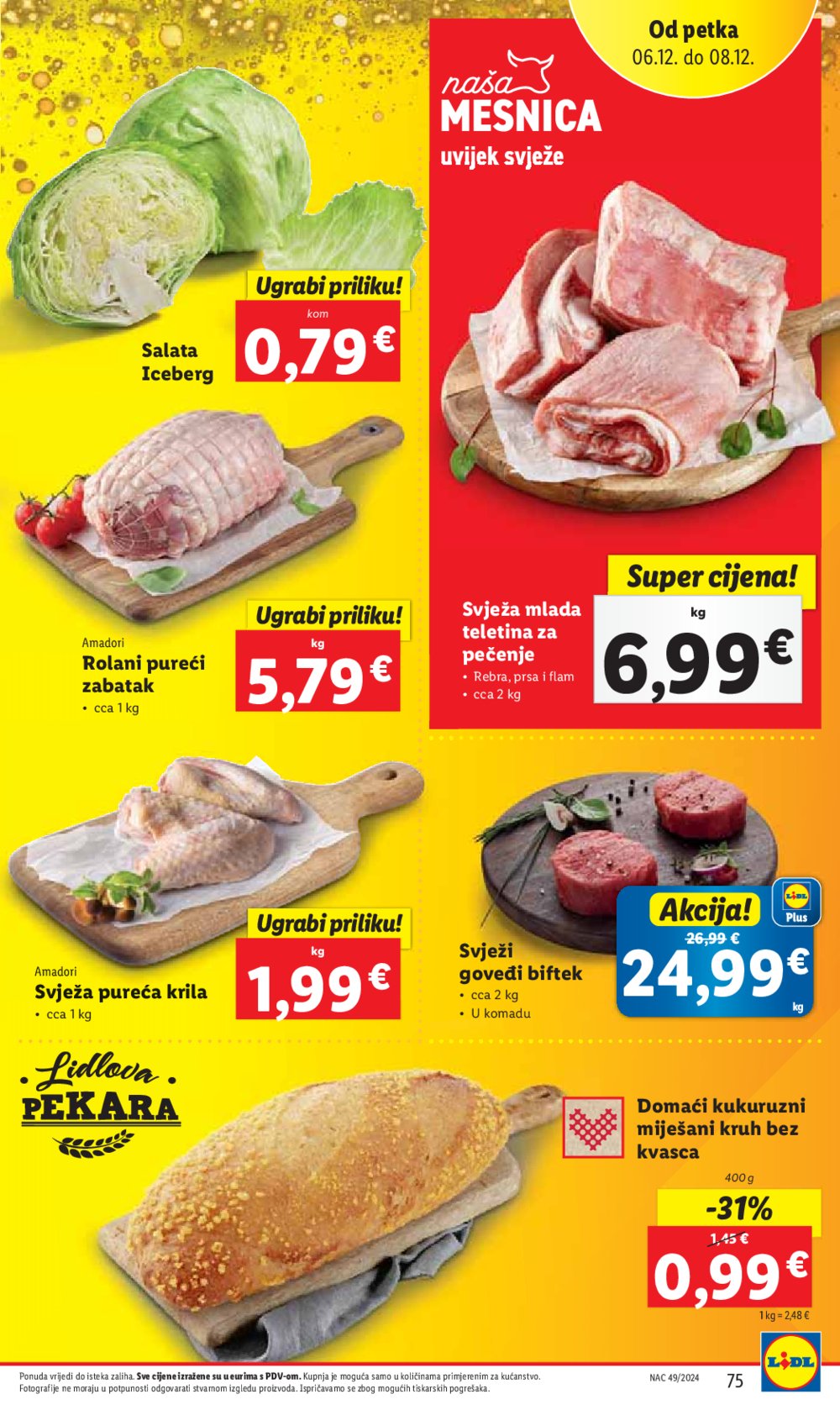 Lidl super ponuda od ponedjeljka 02.12.-08.12.2024.