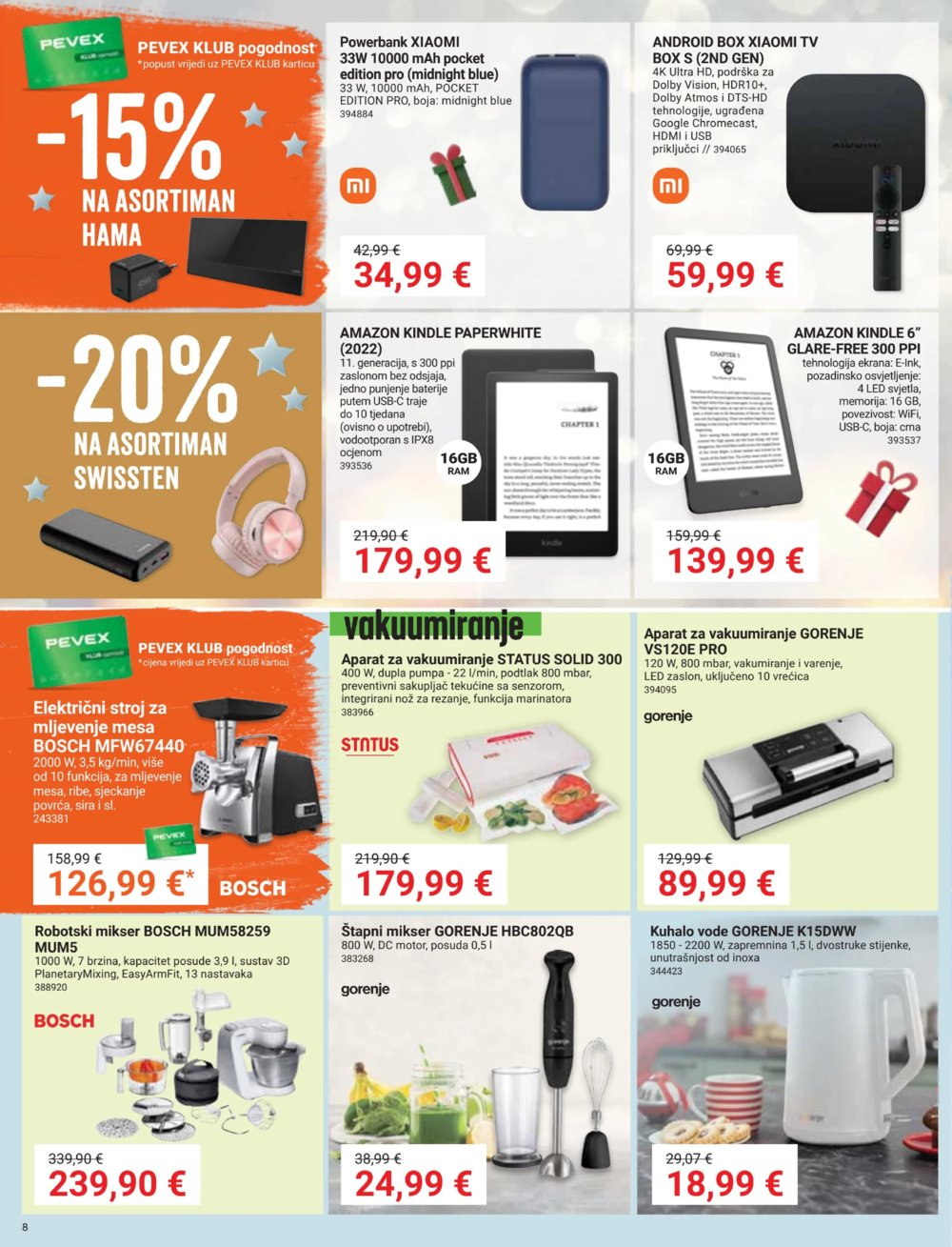 Pevex katalog Akcija 28.11.-31.12.2024.