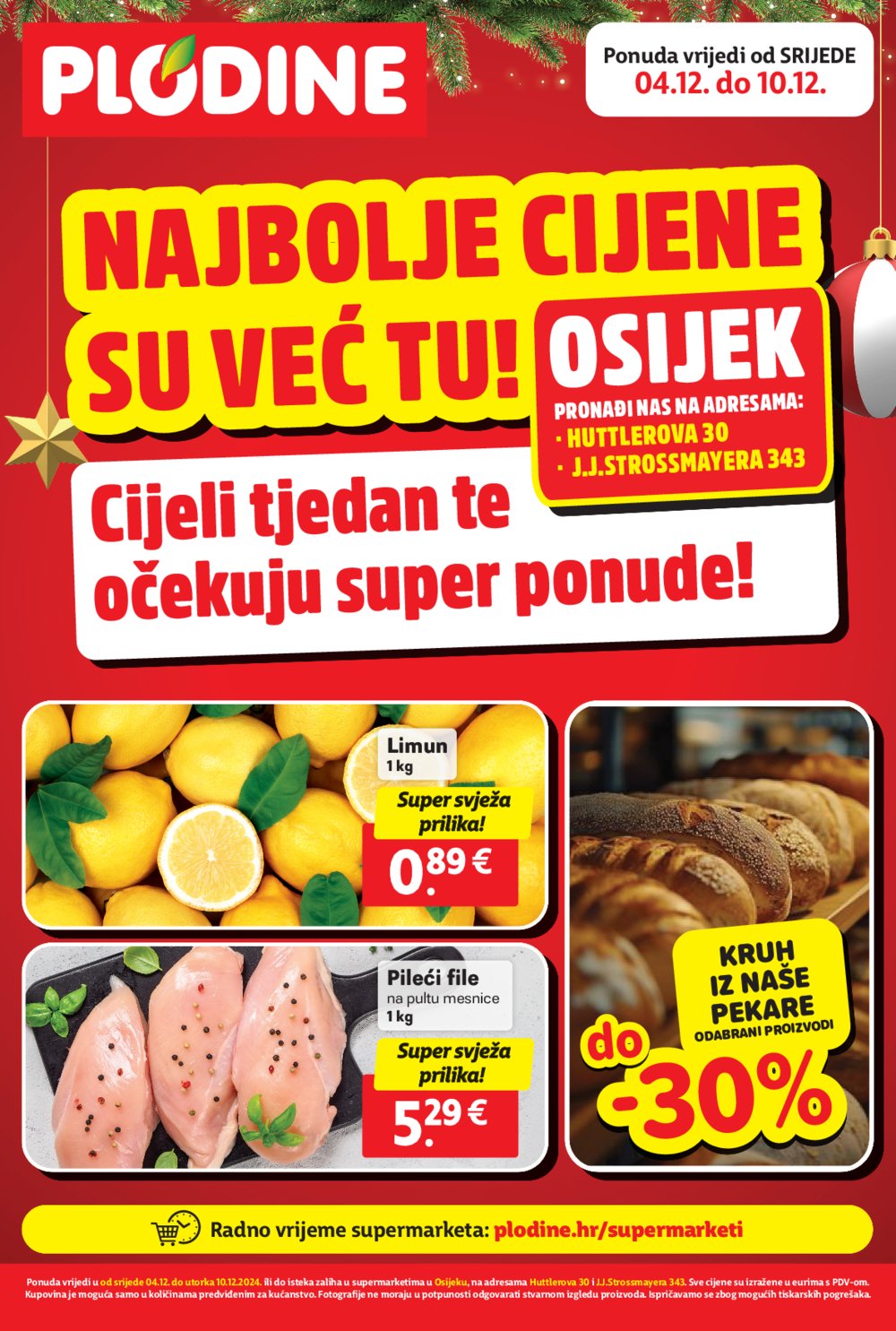 Plodine katalog Akcija 04.11.-10.12.2024. Osijek