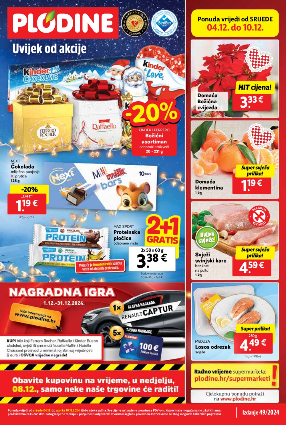 Plodine katalog Akcija 04.11.-10.12.2024.