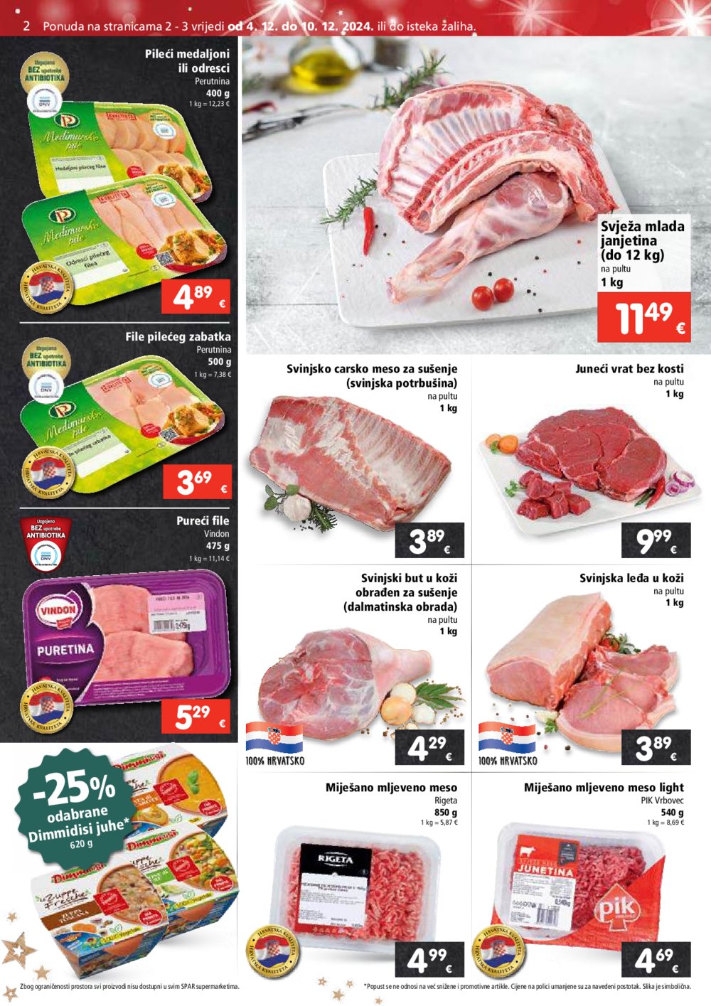 SPAR katalog Akcija 04.12.-10.12.2024.