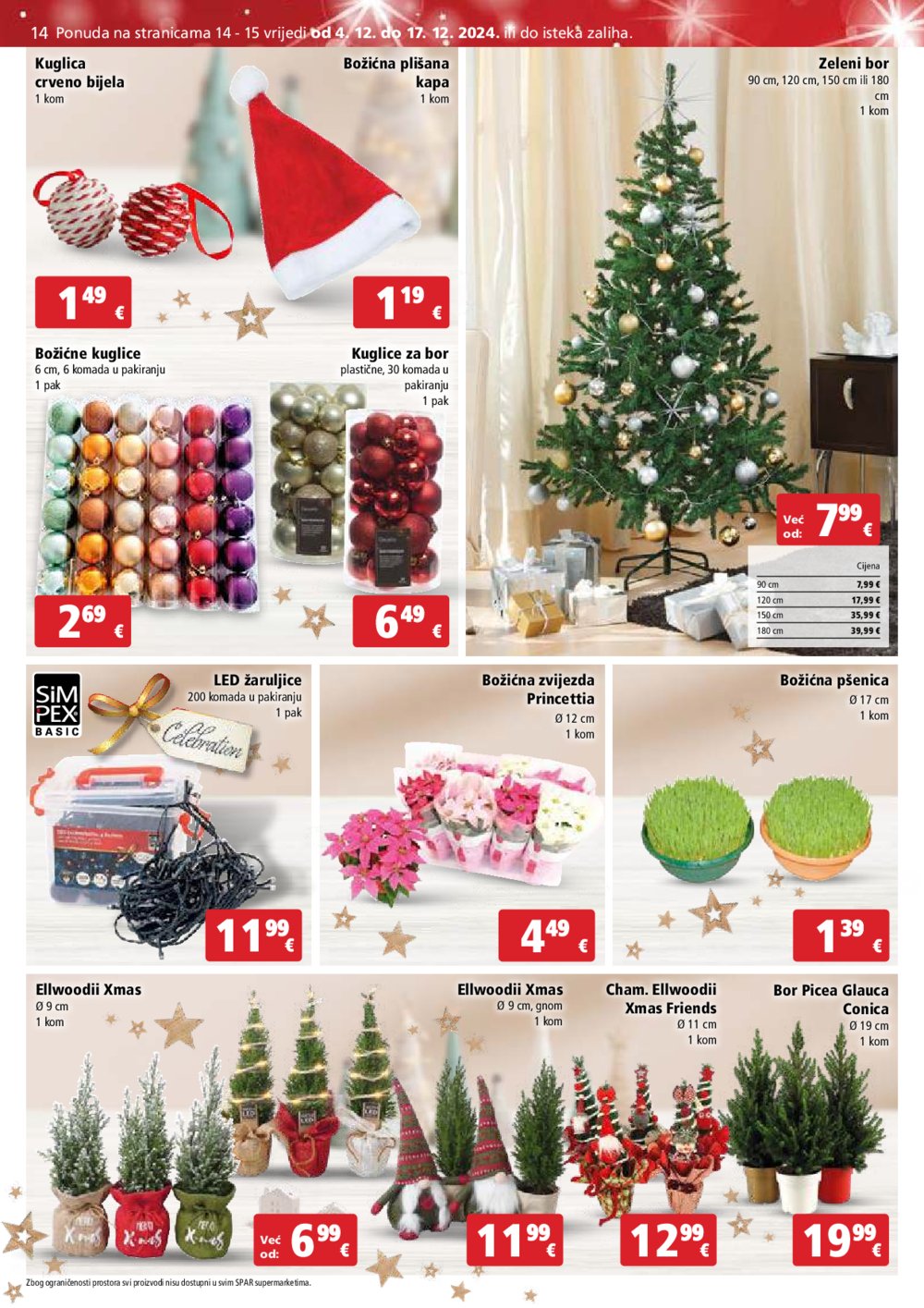 SPAR katalog Akcija 04.12.-10.12.2024.