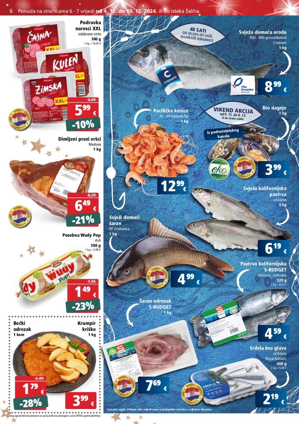 SPAR katalog Akcija 04.12.-10.12.2024.