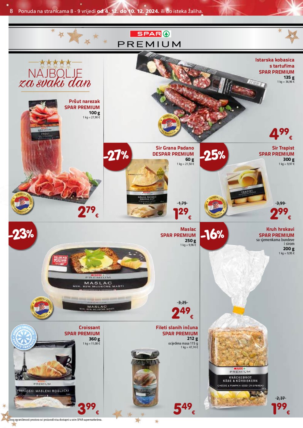 SPAR katalog Akcija 04.12.-10.12.2024.