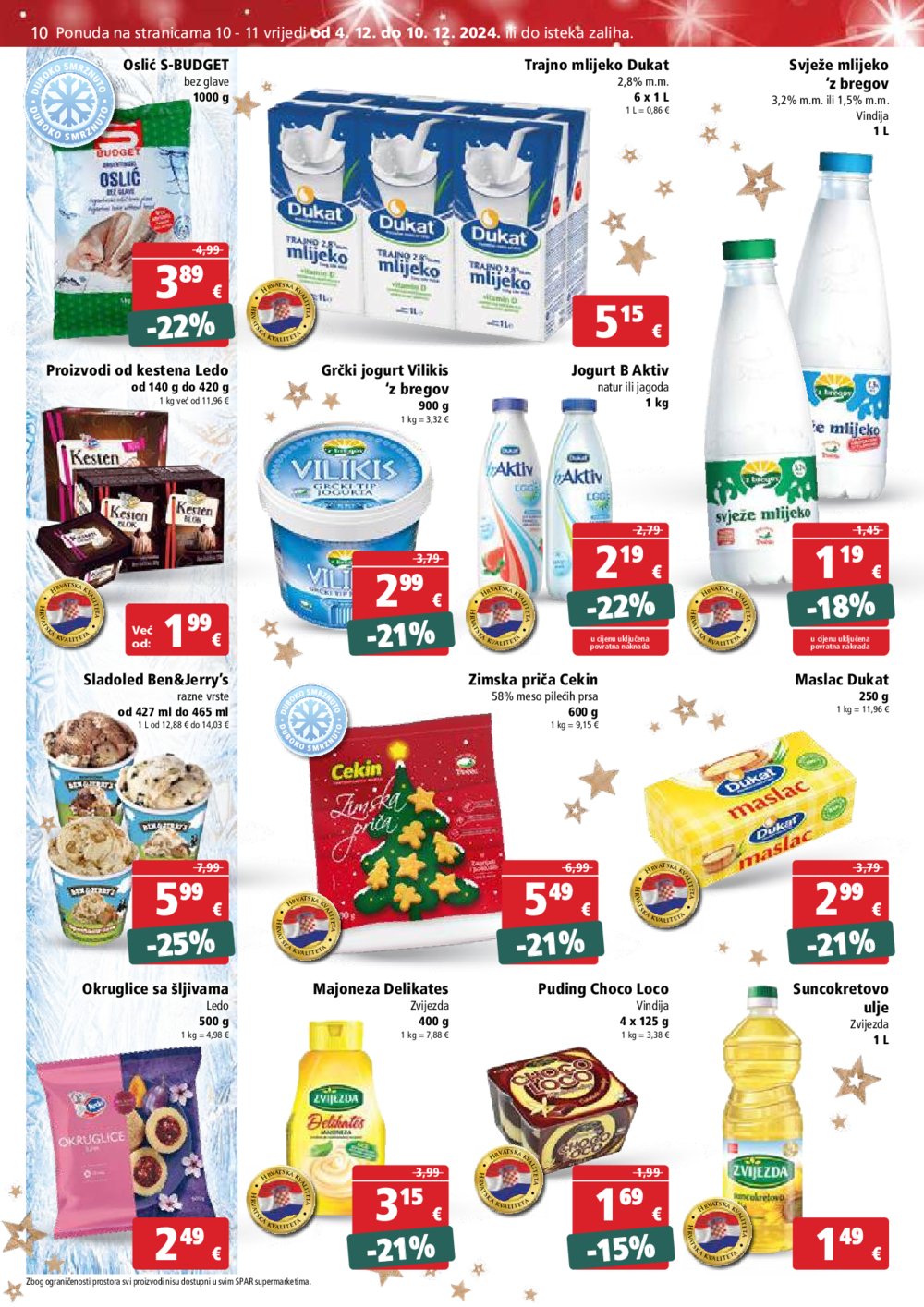 SPAR katalog Akcija 04.12.-10.12.2024.