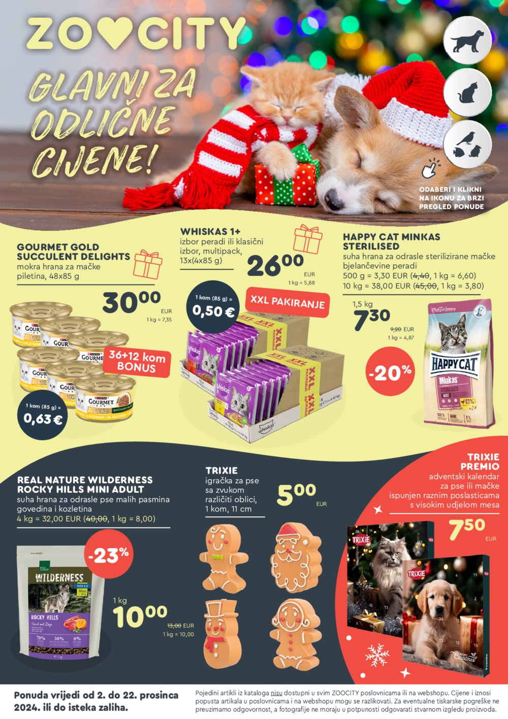 ZOOCITY katalog Akcija 02.12.-22.12.2024.