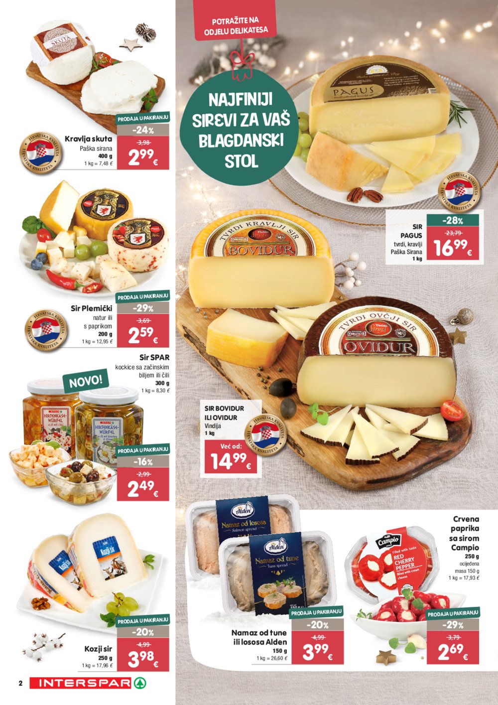 Interspar katalog Delicije 28.11.-31.12.2024.