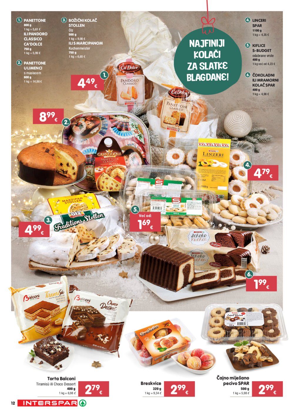 Interspar katalog Delicije 28.11.-31.12.2024.