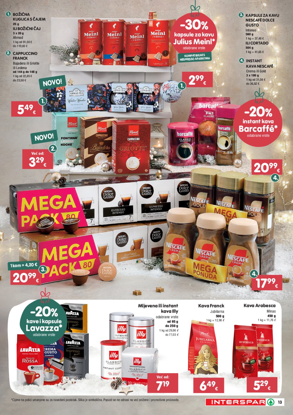 Interspar katalog Delicije 28.11.-31.12.2024.