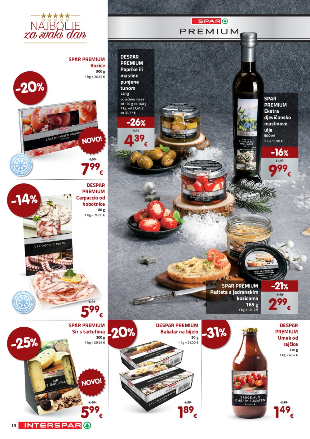 Interspar katalog Delicije 28.11.-31.12.2024.