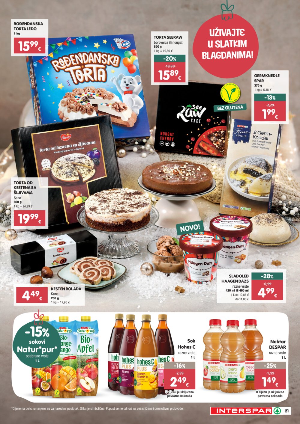 Interspar katalog Delicije 28.11.-31.12.2024.