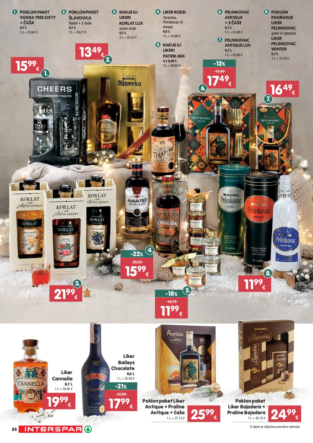 Interspar katalog Delicije 28.11.-31.12.2024.