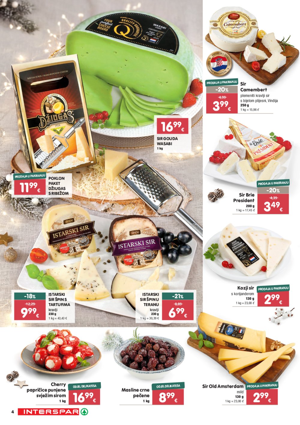 Interspar katalog Delicije 28.11.-31.12.2024.