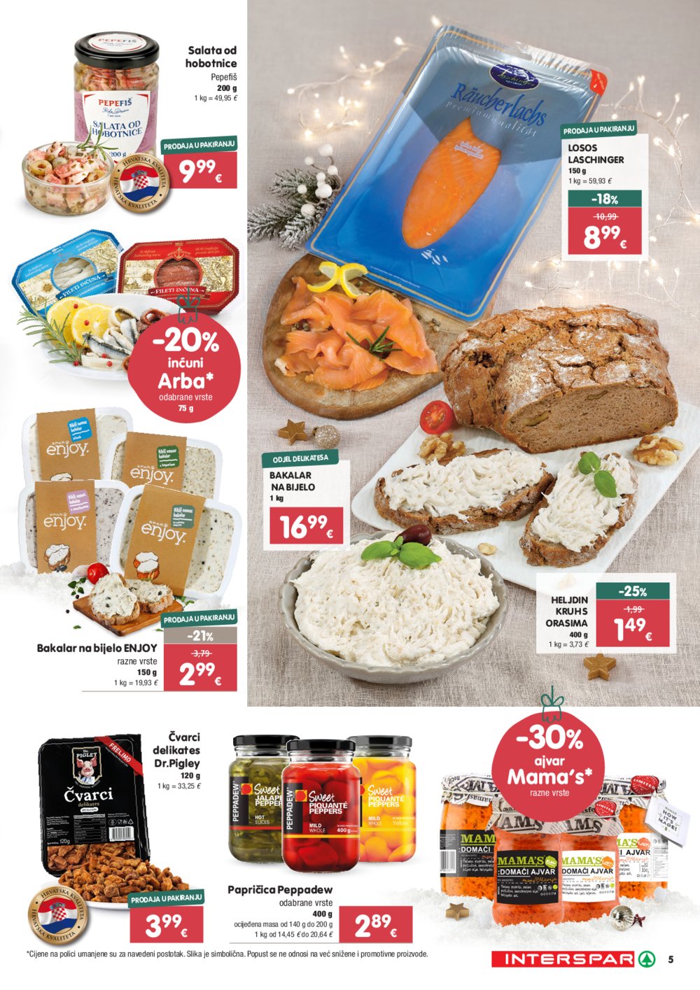 Interspar katalog Delicije 28.11.-31.12.2024.