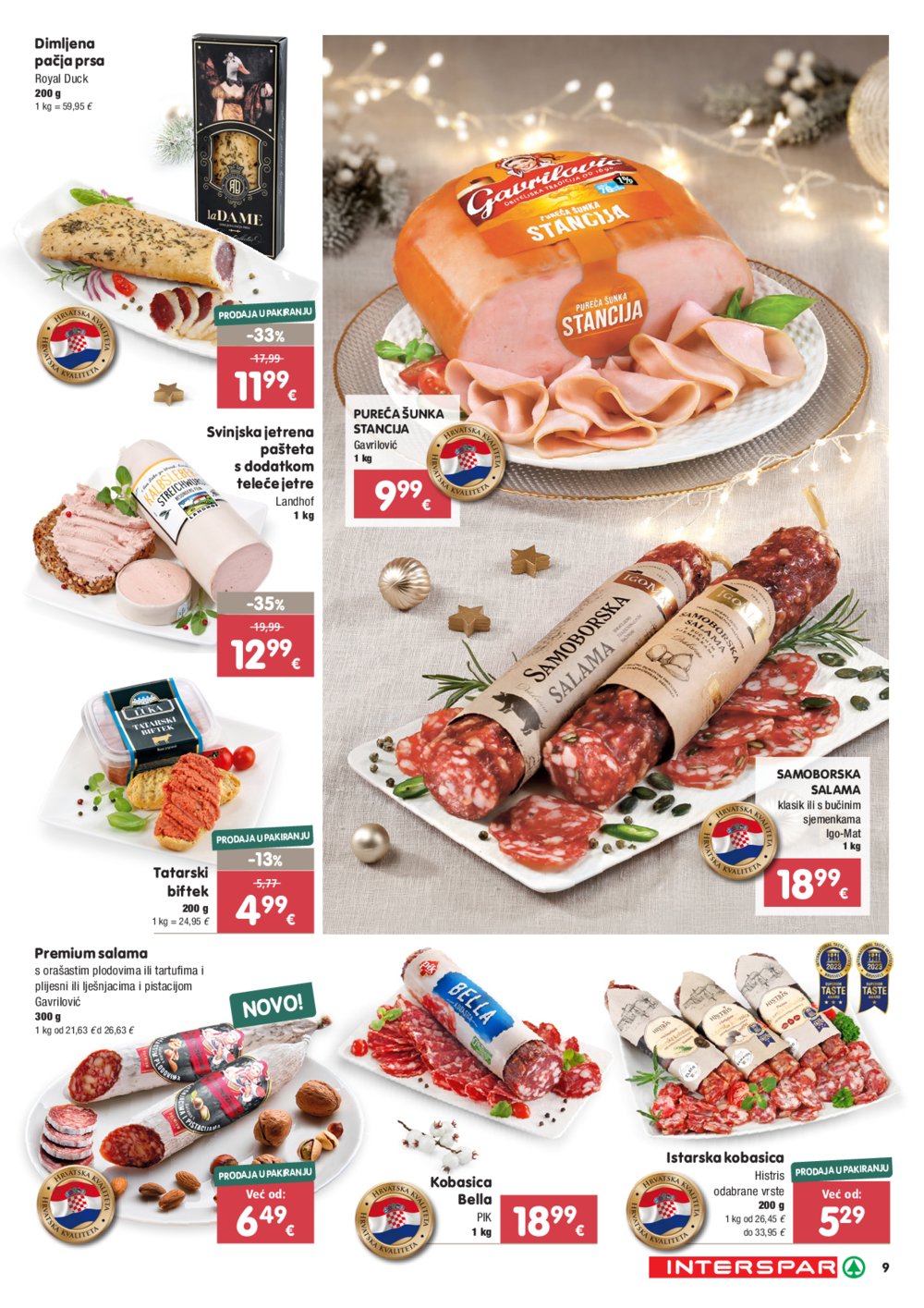 Interspar katalog Delicije 28.11.-31.12.2024.