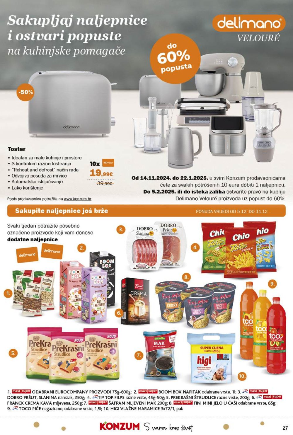 Konzum katalog Akcija 05.12.-11.12.2024.