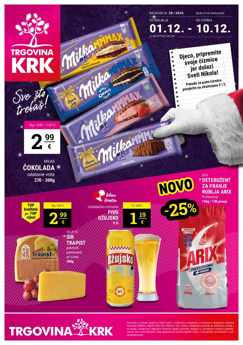 Trgovina Krk katalog Akcija 01.12.-10.12.2024.