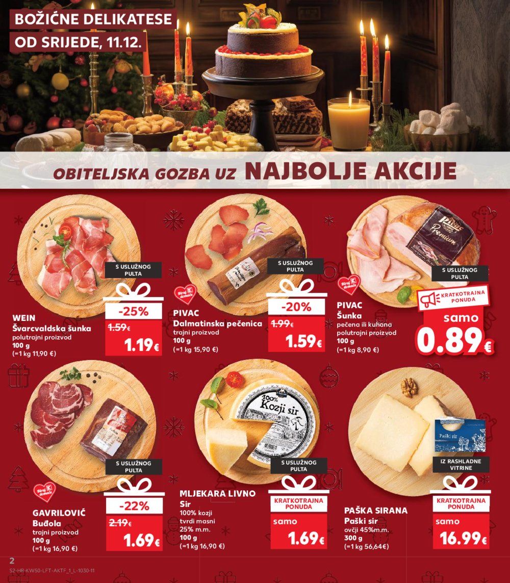 Kaufland katalog Akcija 11.12.-17.12.2024. Karlovac i Vinkovci