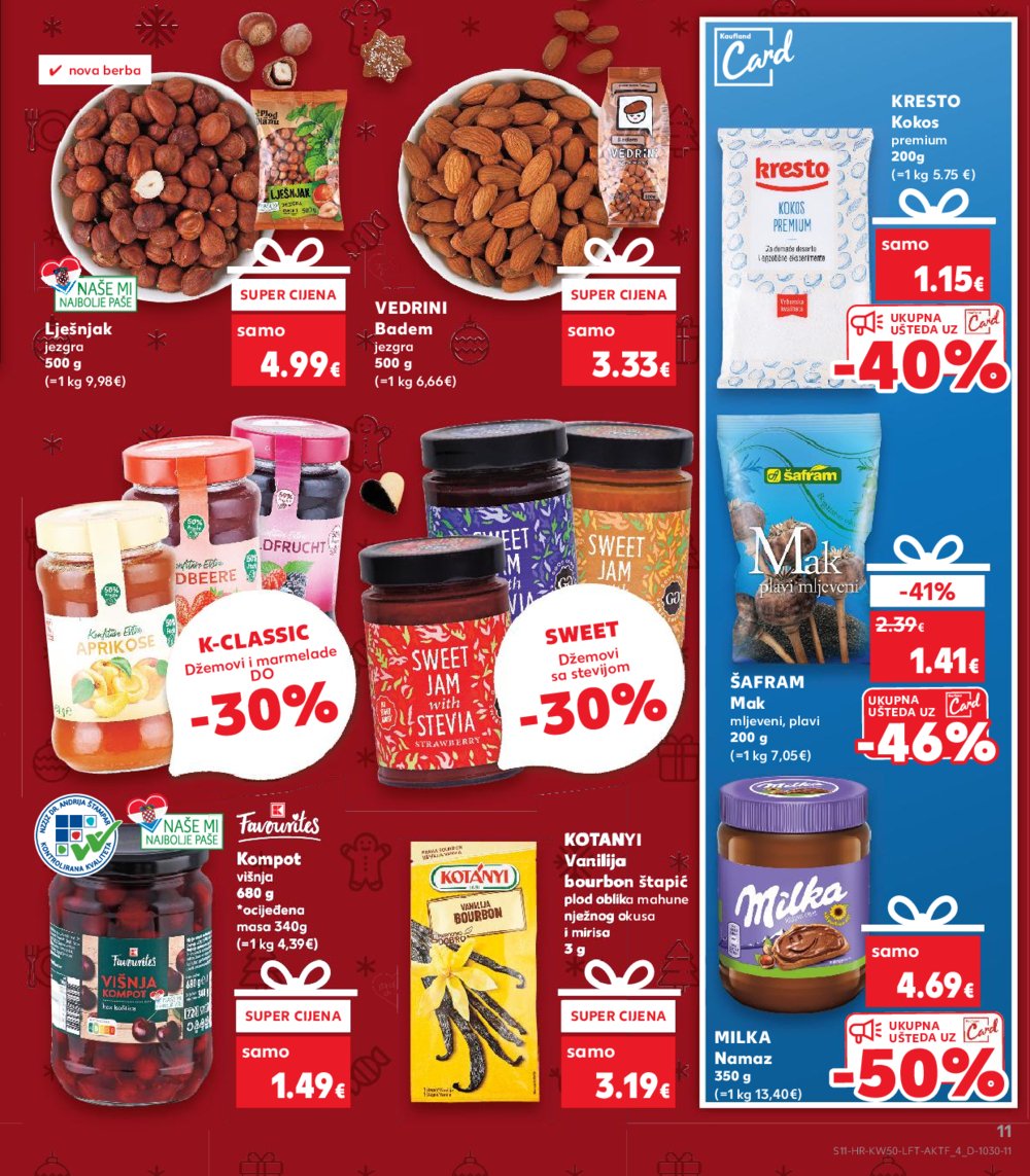 Kaufland katalog Akcija 11.12.-17.12.2024. Karlovac i Vinkovci