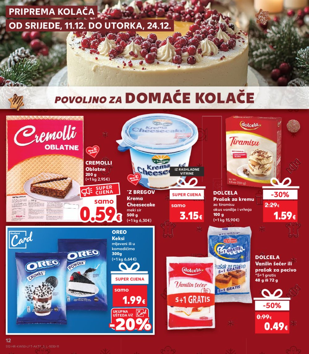 Kaufland katalog Akcija 11.12.-17.12.2024. Karlovac i Vinkovci