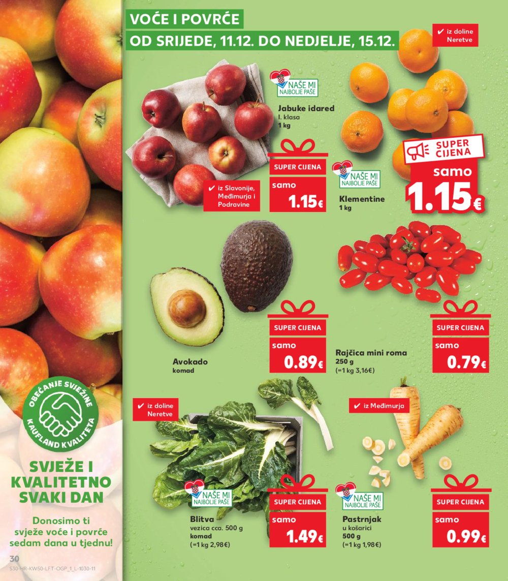 Kaufland katalog Akcija 11.12.-17.12.2024. Karlovac i Vinkovci