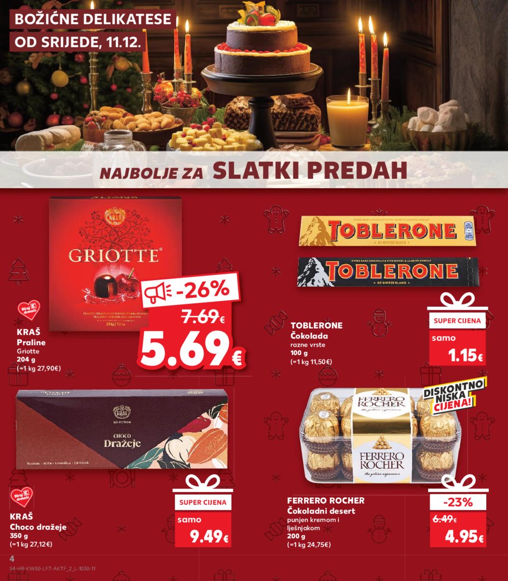 Kaufland katalog Akcija 11.12.-17.12.2024. Karlovac i Vinkovci