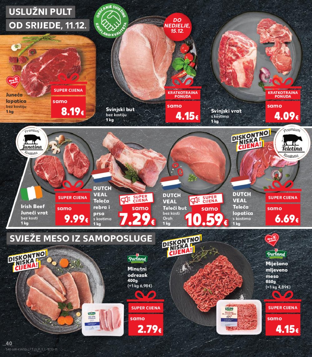 Kaufland katalog Akcija 11.12.-17.12.2024. Karlovac i Vinkovci