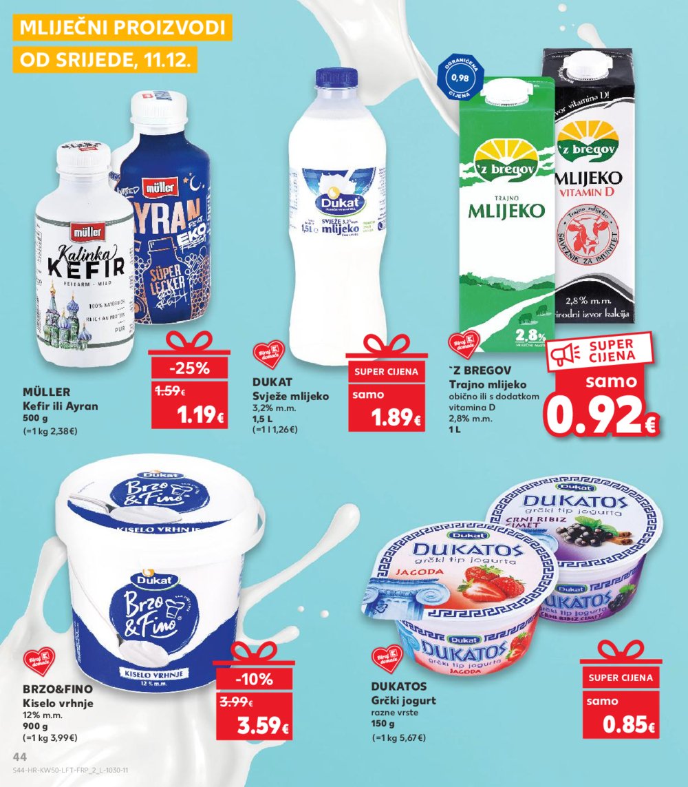 Kaufland katalog Akcija 11.12.-17.12.2024. Karlovac i Vinkovci